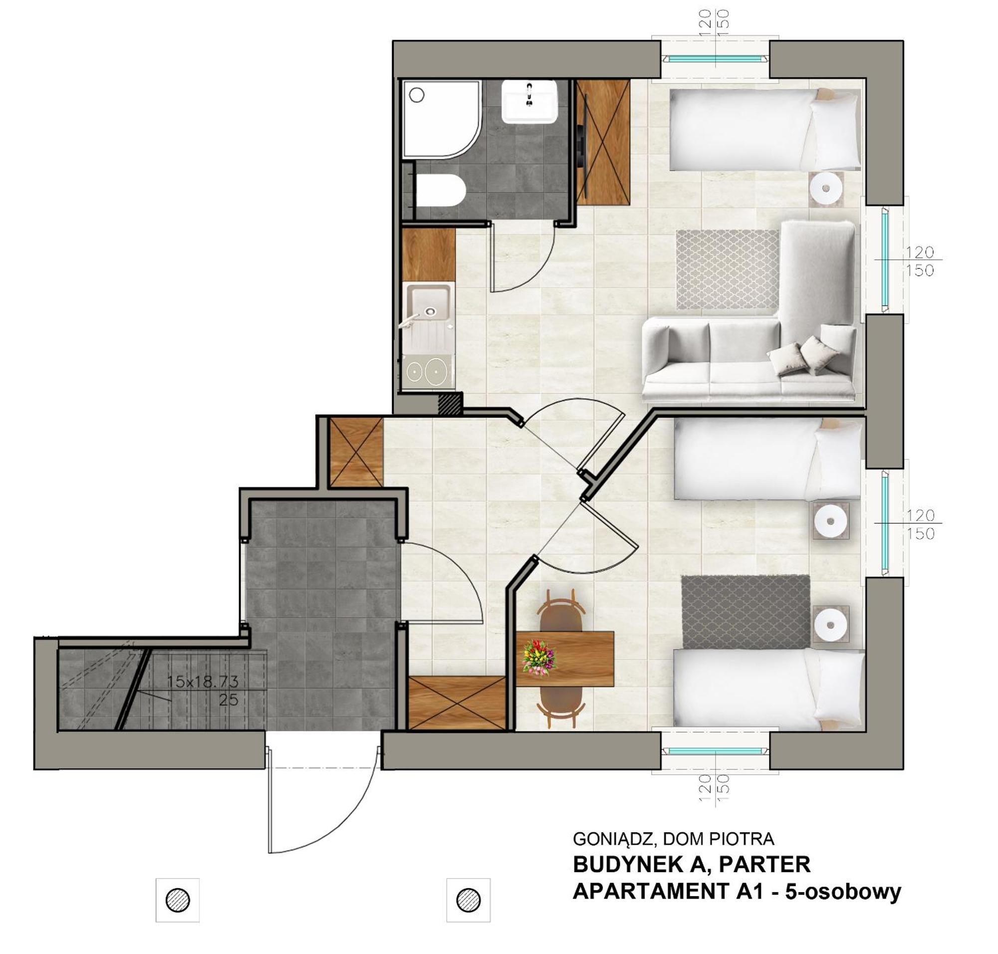 Dom Piotra Apartment Goniadz Ngoại thất bức ảnh